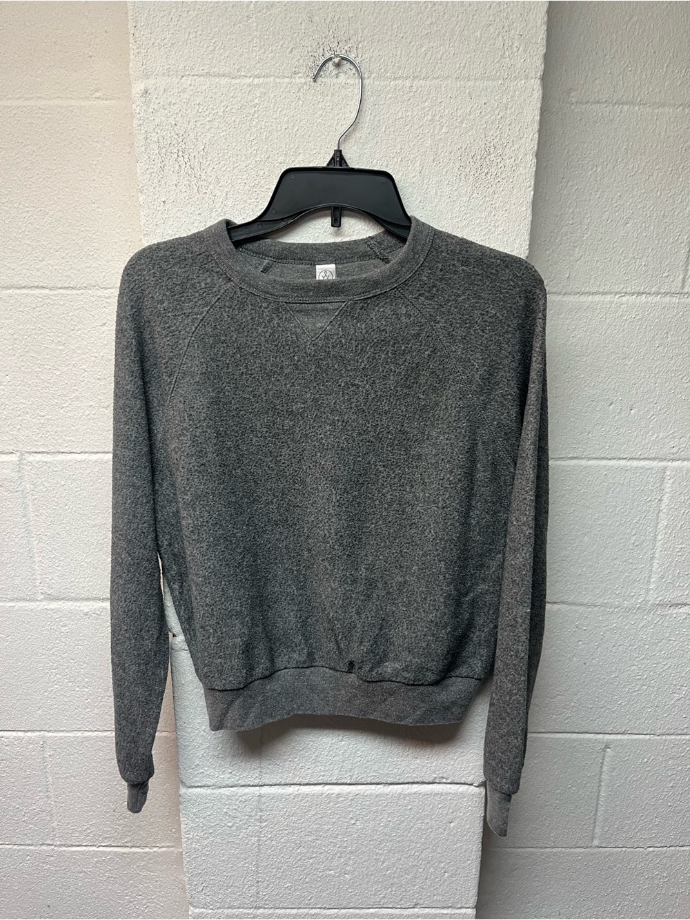Alternative Women's Heather Gray Crewneck Sweatshirt